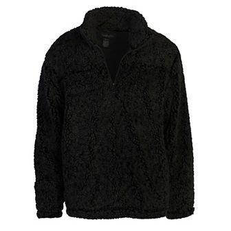 Gioberti Men's Super Soft Sherpa 1/4 Zip Pullover Sweater