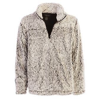 Gioberti Men's Super Soft Sherpa 1/4 Zip Pullover Sweater