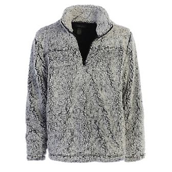 Gioberti Men's Super Soft Sherpa 1/4 Zip Pullover Sweater