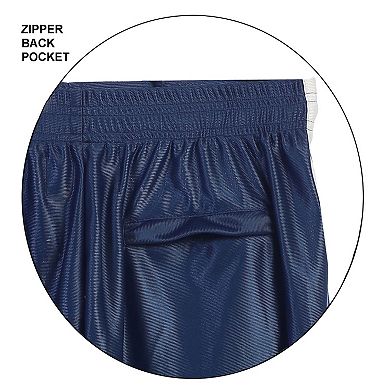 Gioberti Men's Sports Athletic Basketball Shorts, Elastic Waist