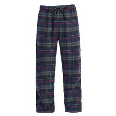 HiddenValor Mens Plaid Cotton Pajama Lounge Pants (Black/Blue, Small) at   Men's Clothing store
