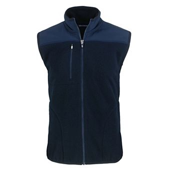 Cutter & Buck Cascade Eco Sherpa Fleece Mens Vest