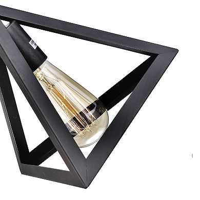 Greenville Signature 3-Light Geometric Pendant for Kitchen Island