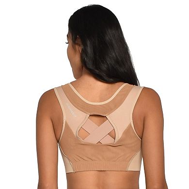 Zipper Posture Sports Bra