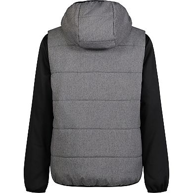 Boys 8-20 Under Armour Hybrid Hoodie & Vest Jacket