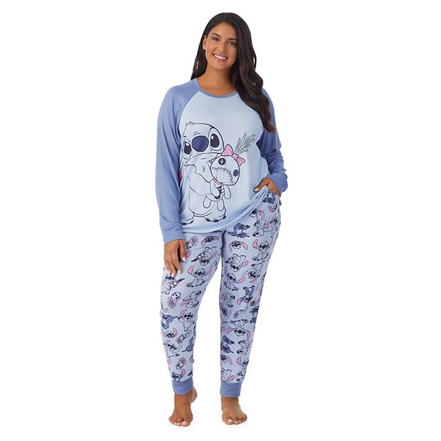 Disney Stitch Womens Cotton Pajama Pants, Sleepwear Bottoms, Stitch, Size:  3X