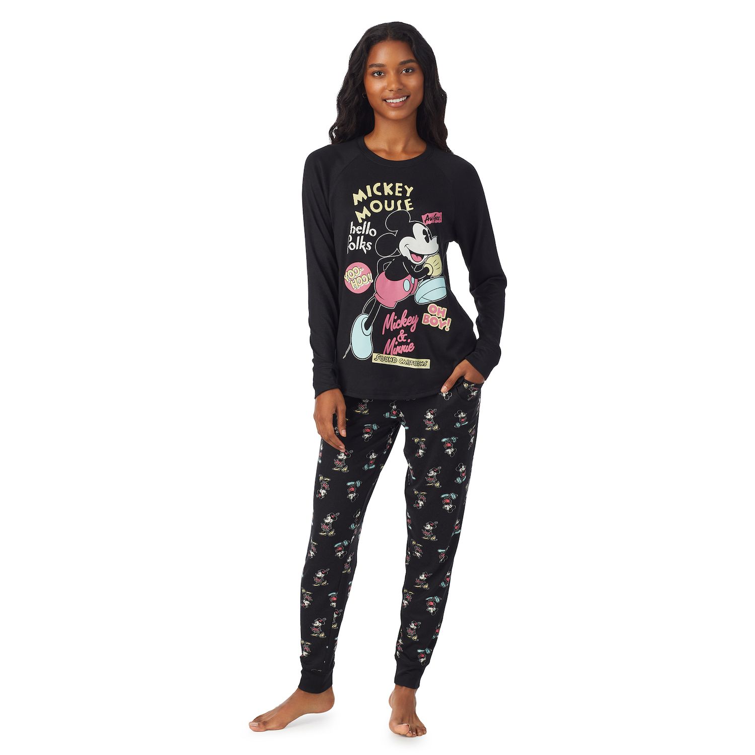 Disney's Mickey Mouse Women's Fleece Pajama Pants