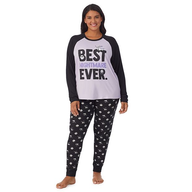 Nightmare before christmas 2025 pajamas plus size