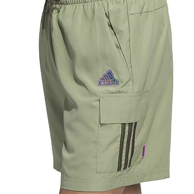 Adidas cargo shorts green clearance