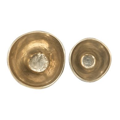 A&B Home Oval Aluminum Bowls 2 Piece Set