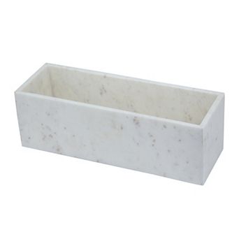 A&B Home Rectangular Marble Tray