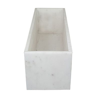 A&B Home Rectangular Marble Tray