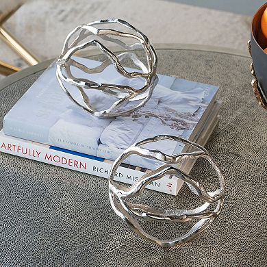 A&B Home Wave Sphere Table Decor