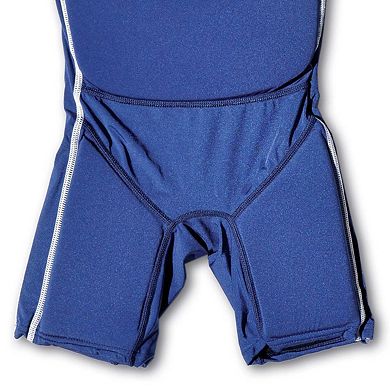 Swimline Lycra Floating Swimsuit Swim Trainer Wet Suit Life Vest Medium, Blue