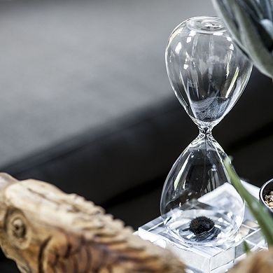 A&B Home Ferdinand 15-Minute Hourglass Table Decor