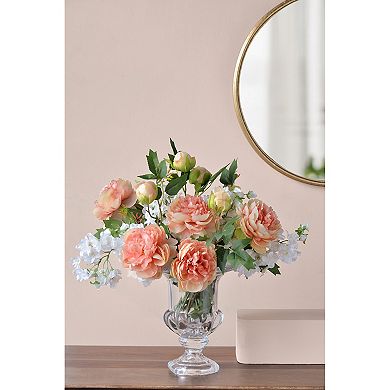 A&B Home Omari Urn Decorative Vase Table Decor