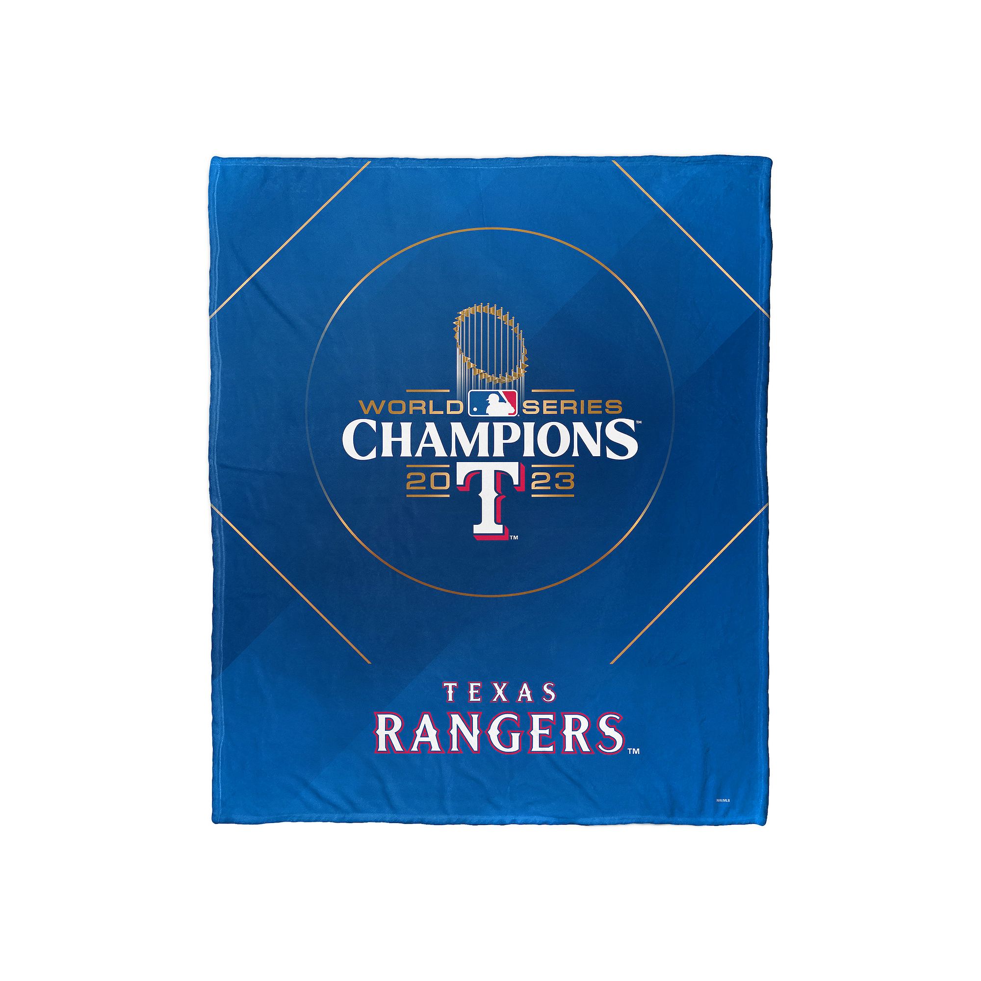 Texas Rangers 2023 World Series Champs Glory Rangers Silk Touch Throw, Team