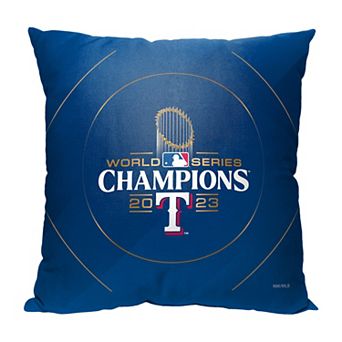 Texas Rangers 2023 World Series Champs Glory Rangers Printed Throw Pillow