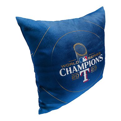 Texas Rangers 2023 World Series Champs Glory Rangers Printed Throw Pillow