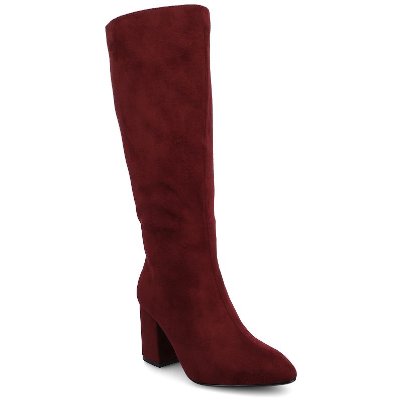 UPC 199267000097 product image for Journee Tru Comfort Foam™ Women's Ameylia Knee High Boots, Size: 11, Red | upcitemdb.com