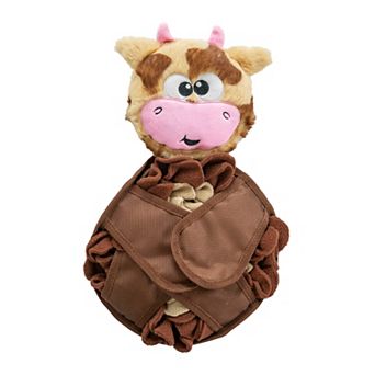 Outward Hound Snuffle Palz Cow Dog Toy