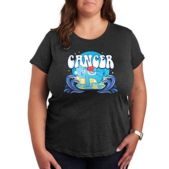 Plus Care Bears Cancer Graphic Tee