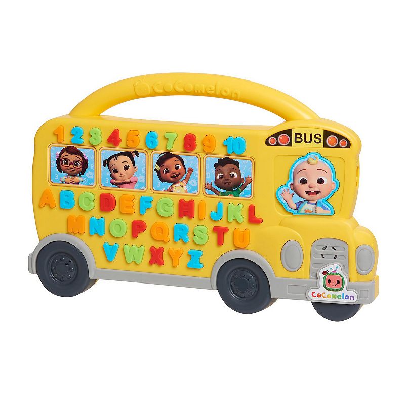 Cocomelon Learning Bus Interactive Toy, Multi