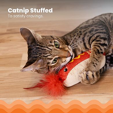 Catstages Hotdog Kicker Cat Toy