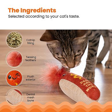 Catstages Hotdog Kicker Cat Toy