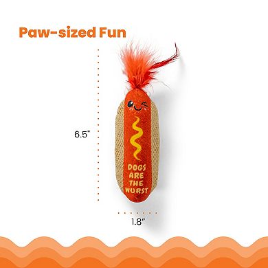 Catstages Hotdog Kicker Cat Toy