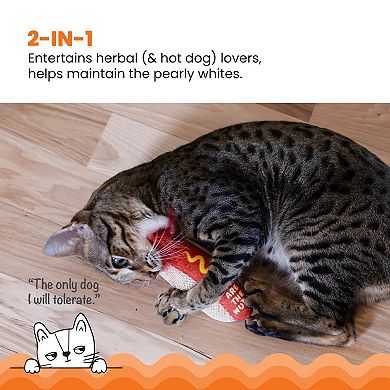 Catstages Hotdog Kicker Cat Toy