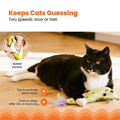 Catstages Wiggle Worm Electronic Cat Toy