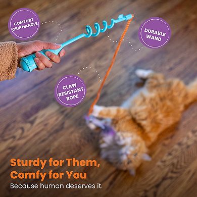 Catstages Cat-Apult Spring Wand Cat Toy
