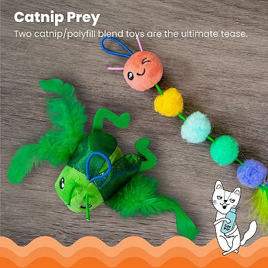 Catstages Tail Teaser Ground Prey Cat Toy