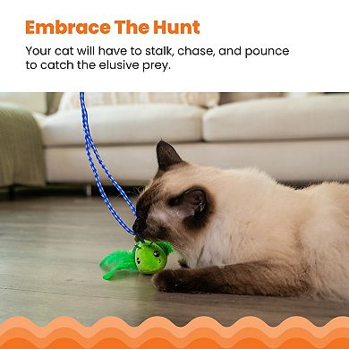 Catstages Tail Teaser Ground Prey Cat Toy