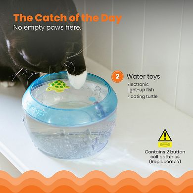 Catstages Meow-Smerizing Fishbowl Cat Toy