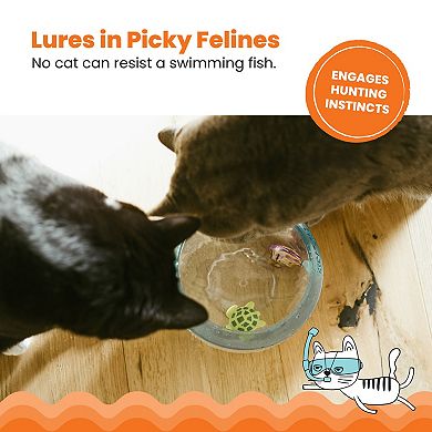 Catstages Meow-Smerizing Fishbowl Cat Toy