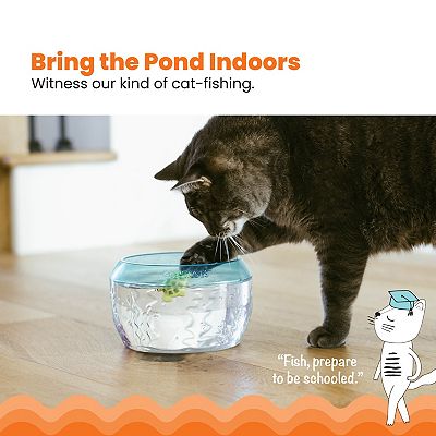 Catstages Meow-smerizing Fish Bowl Cat Toy