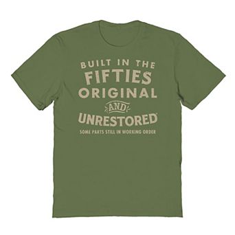 Men's Original & Unrestored Built in The Fifties Graphic Tee
