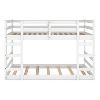 Merax Full Over Full Bunk Bed With Ladder