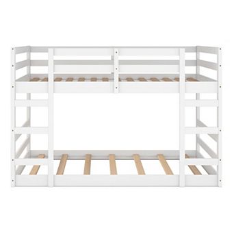 Merax Full Over Full Bunk Bed With Ladder