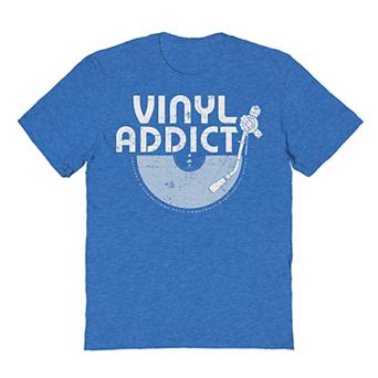 Men's Original & Unrestored Vinyl Addict Graphic Tee