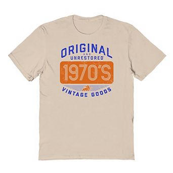 Men's Original & Unrestored Built in The Seventies Graphic Tee