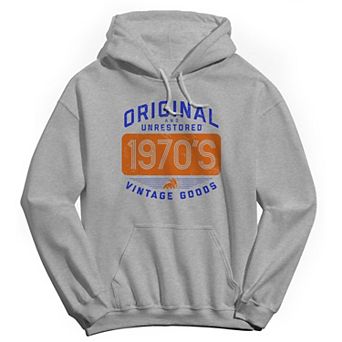 Men's Original & Unrestored Built in The Seventies Graphic Hoodie