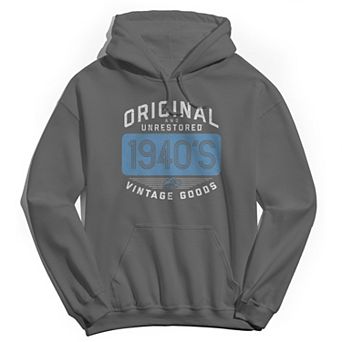 Men's Original & Unrestored Built in The Forties Graphic Hoodie