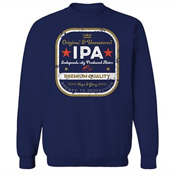 Men's Original & Unrestored IPA Fleece Graphic Sweatshirt