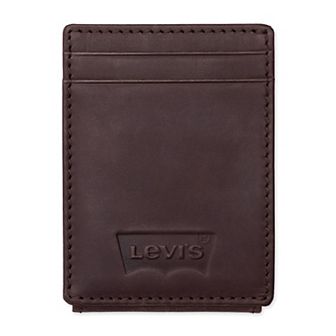Men's Levi's RFID Front Pocket Wallet with Magnetic Money Clip
