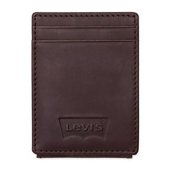 Men's Levi's RFID Front Pocket Wallet with Magnetic Money Clip
