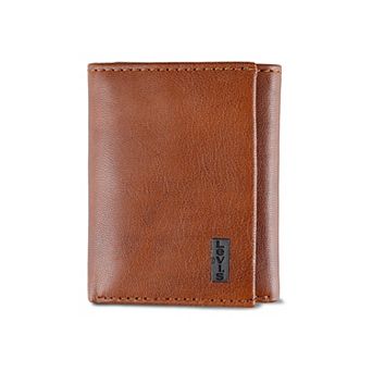 Men's Levi's RFID-Blocking Extra-Capacity Genuine Leather Trifold Wallet
