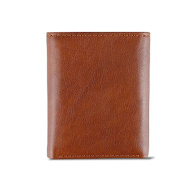 Men's Levi's RFID-Blocking Extra-Capacity Genuine Leather Trifold Wallet